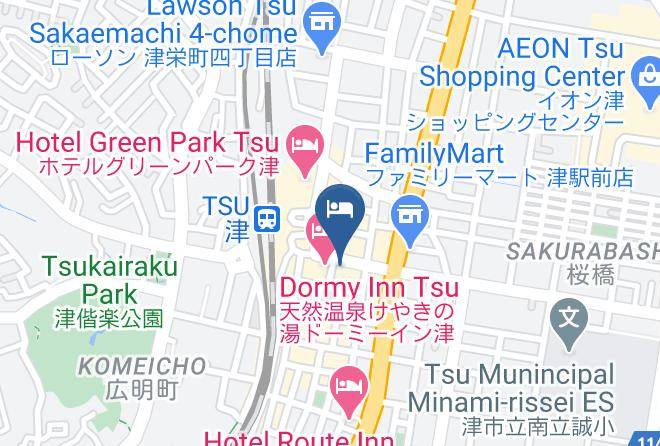 Apoa Hotel Tsu Map