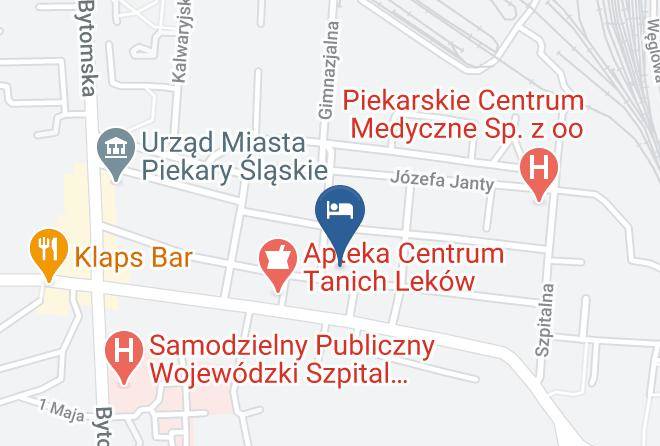Piekary Slaskie - Hotel Apogeum Maps