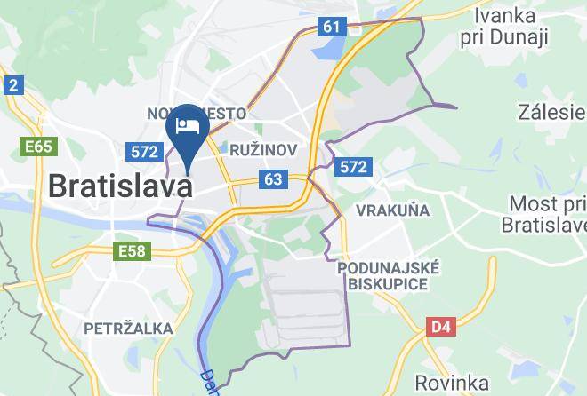 Bratislava Ruzinov - Apollo Hotel Maps