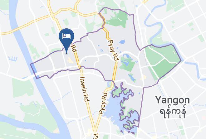 Yangon West - Apollo Hotel Maps