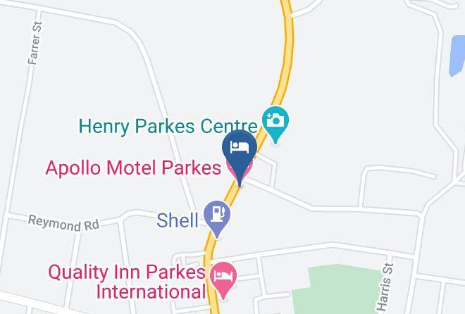 Parkes - Apollo Motel Parkes Maps