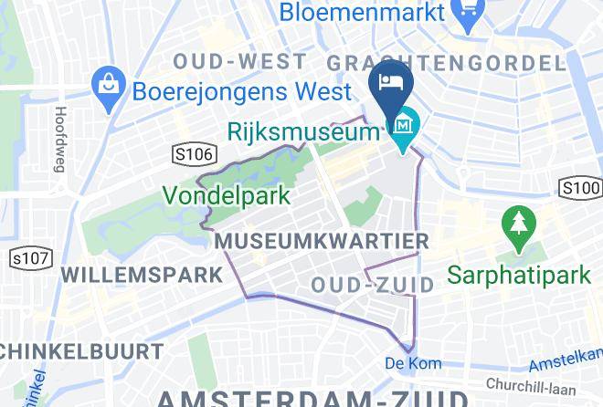 Amsterdam - Leonardo Boutique Museumhotel Amsterdam City Center Maps