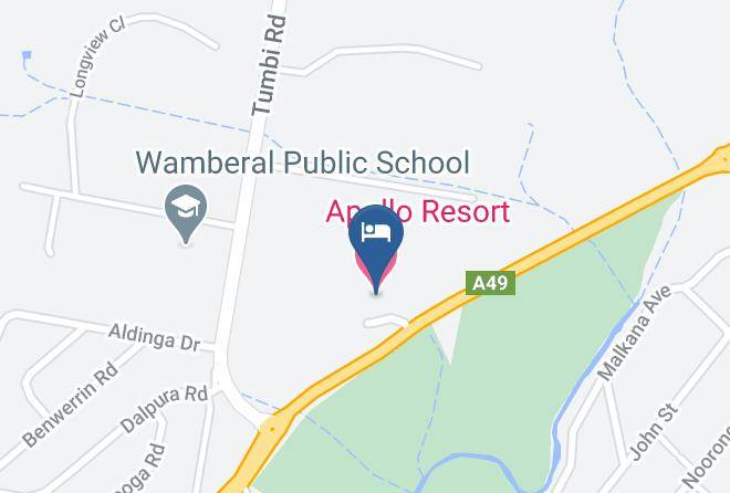 Central Coast - Apollo Resort Maps