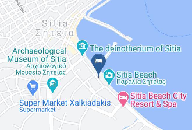 Lasithi - Apollon Hotel Sitia Maps