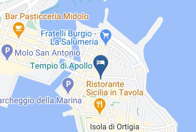Syracuse - Apollon Ortigia By Wonderful Italy Maps