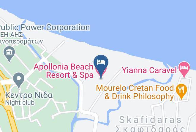 Iraklion - Apollonia Beach Resort & Spa Maps