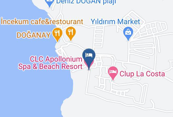 Mugla - Clc Apollonium Spa & Beach Resort Maps