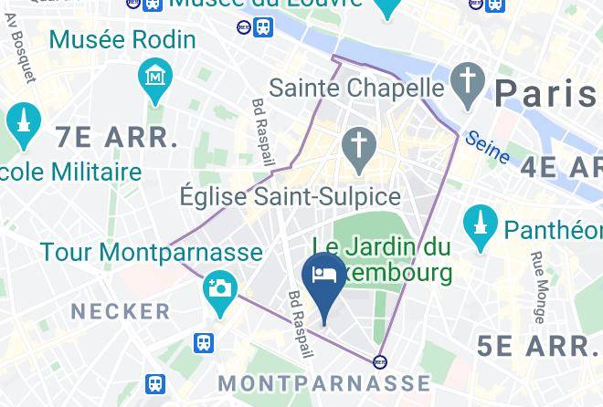 Paris - Apostrophe Hotel Maps