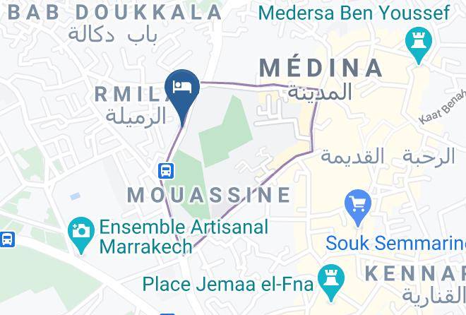 Marrakesh - Apparently Dar El Bacha Maps