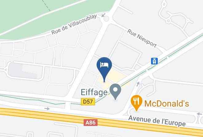 Yvelines - Appart'city Confort Paris Velizy Maps