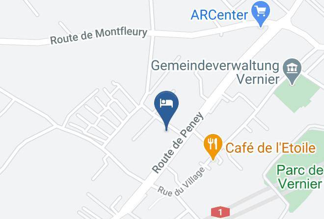 Vernier - Appart'city Confort Vernier Maps