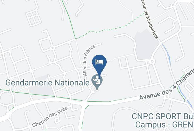 Isere - Appart City Confort Grenoble Inovallee Maps