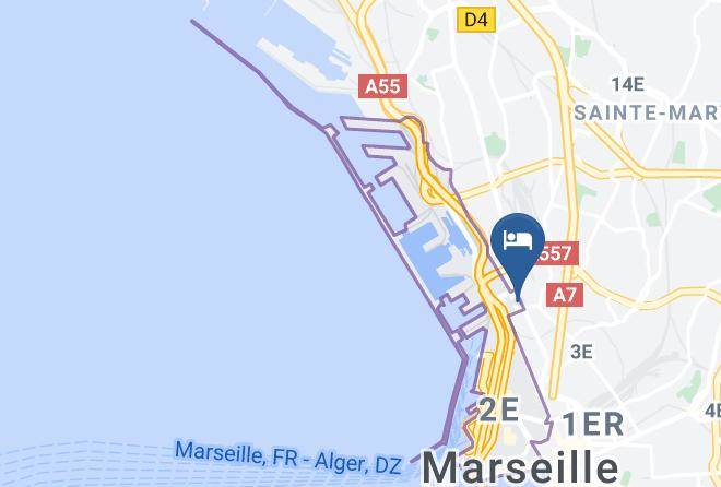 Bouches Du Rhone - Appart'city Marseille Euromed Appart Hotel Maps