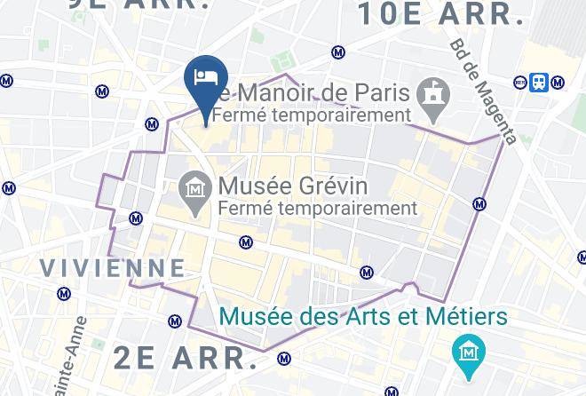 Paris - Cadet Residence Maps