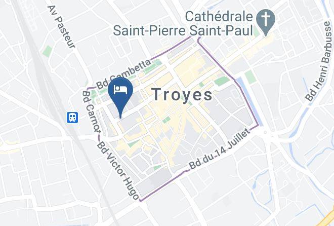 Aube - Hotel Saint Georges Maps