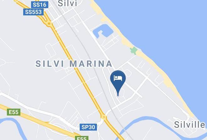Teramo - Residence Primula Silvi Marina Maps