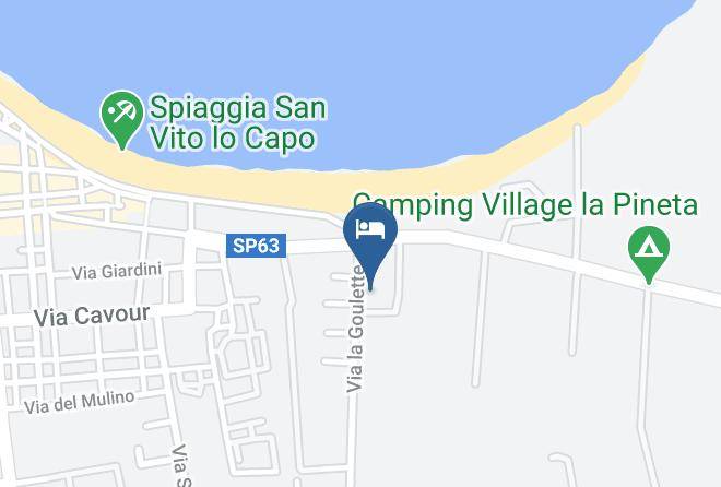 Trapani - Hotel Iride Maps