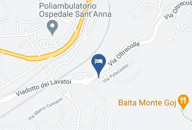 Como - Residenza Monte Goj Maps