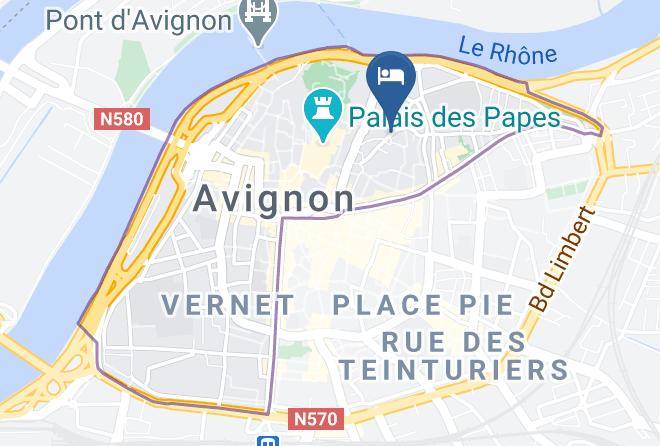 Vaucluse - Le Palais Des Papes Avignonsmile Maps