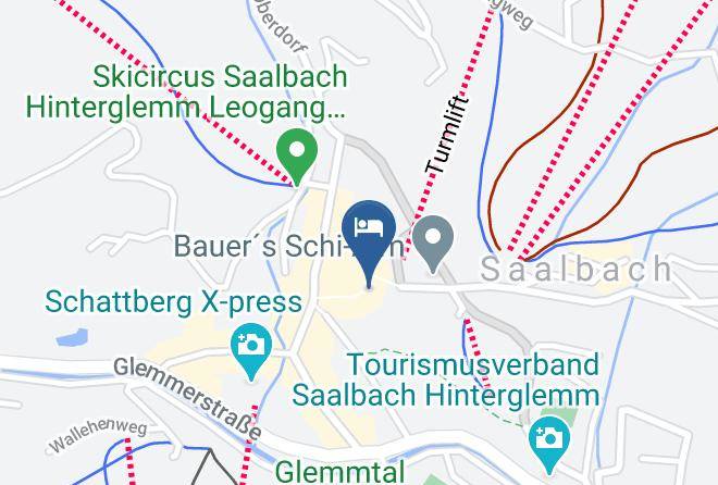 Zell Am See - Zum Turm Saalbach Maps