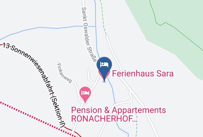 Spittal An Der Drau - Ferienhaus Sara Maps