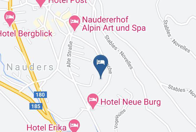Landeck - Haus Salzgeber Maps