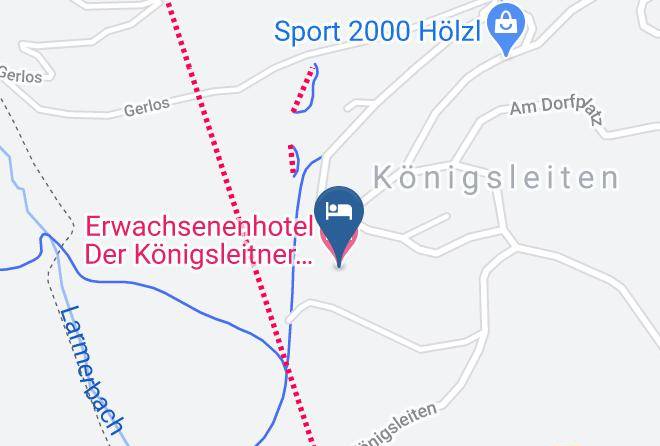 Zell Am See - Erwachsenenhotel Der Konigsleitner Adults Only Maps