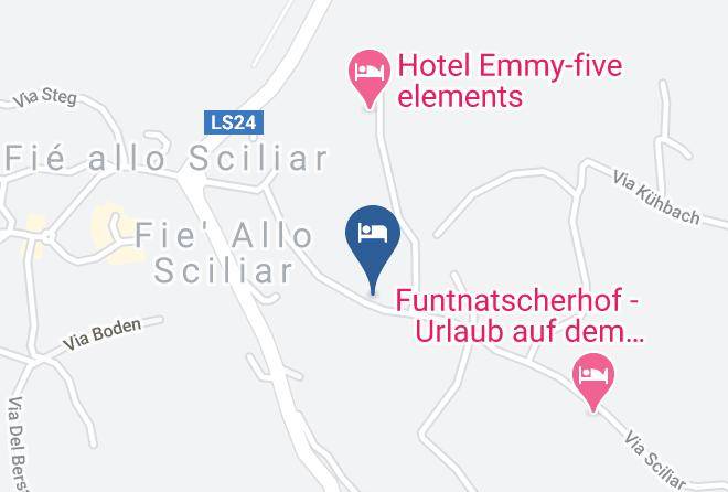 Bolzano - Haus Santner Maps