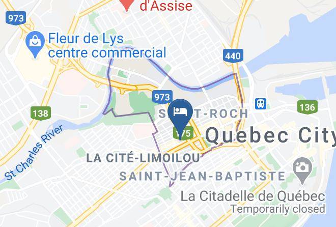 Capitale Nationale - Appartements Hotel Bonsejours Maps