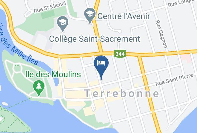 Les Moulins Regional County Municipality - Auberge Le Petit Saint Andre Maps