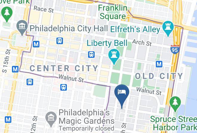Philadelphia - Appel's Society Hill B & B Maps