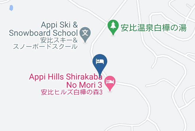 Hachimantai City - Appi Hills Shirakaba No Mori 2 Maps