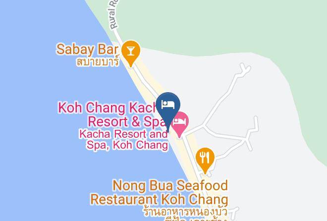 Amphoe Ko Chang - Apple Beachfront Resort Maps
