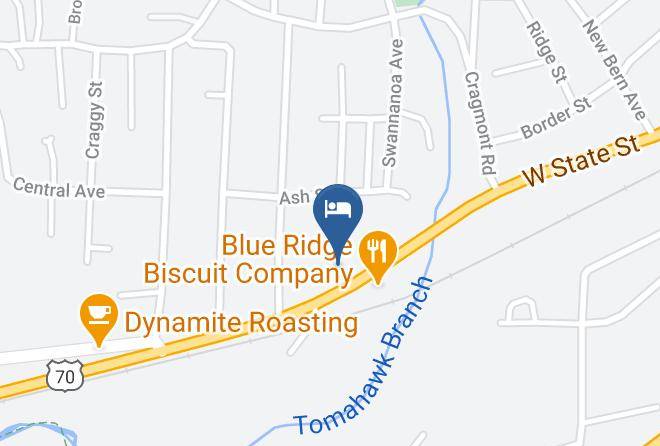 Buncombe - Apple Blossom Motel Maps
