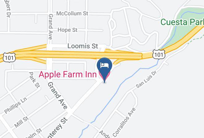 San Luis Obispo - Apple Farm Inn Maps