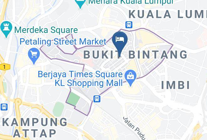 Kuala Lumpur - Apple Hotel Maps