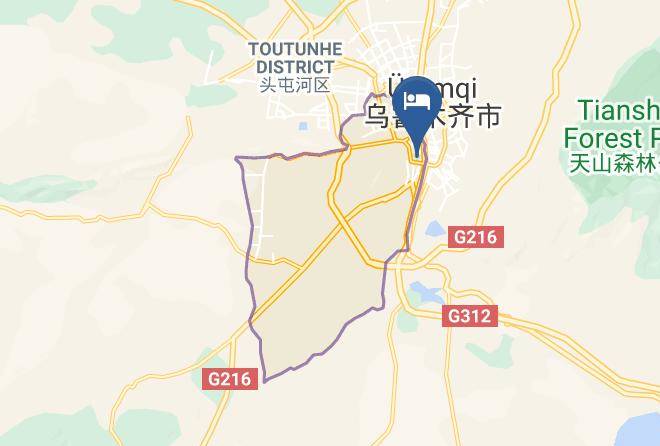 Urumqi - Apple Hotel Maps