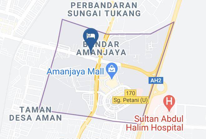 Kuala Muda District - Apple Inn Hotel Maps