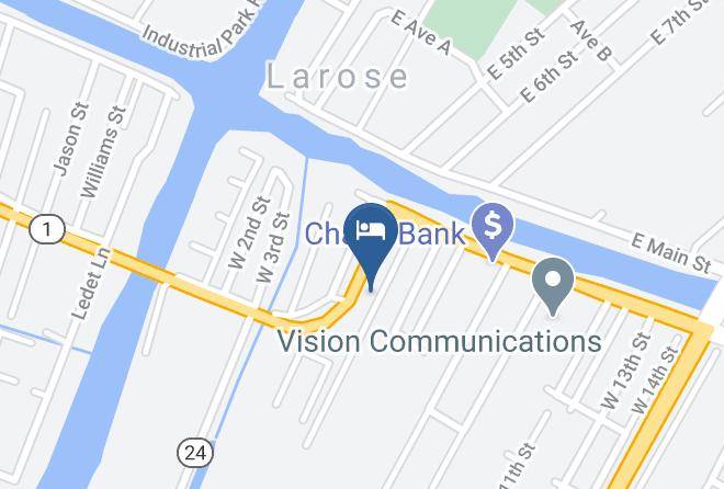 Lafourche Par - Apple Inn Motel Maps