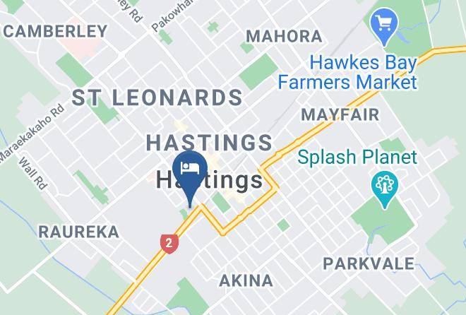 Hastings - Apple Motor Inn Maps