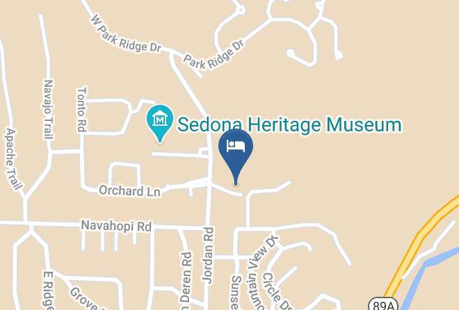 Coconino - Apple Orchard Inn Of Sedona Maps