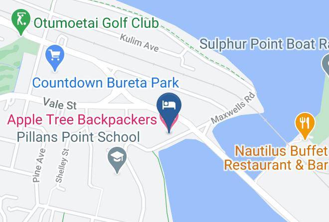 Tauranga - Apple Tree Backpackers Maps