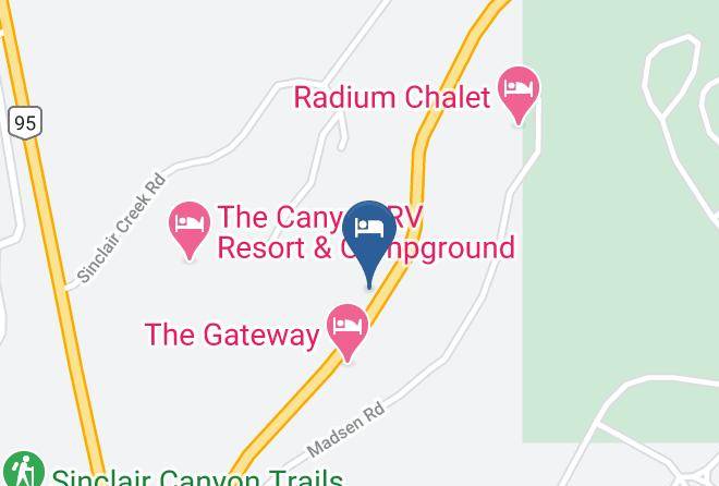 East Kootenay - Apple Tree Inn Maps