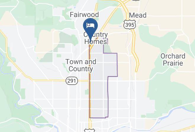 Spokane - Apple Tree Inn Spokane Maps