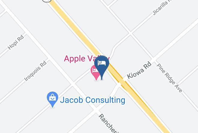 San Bernardino - Apple Valley Motel Maps