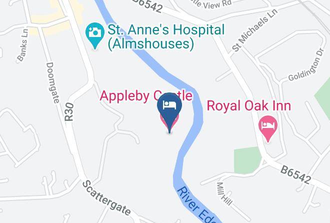 Cumbria - Appleby Castle Hotel Maps