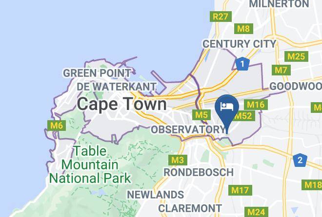 City Of Cape Town - Applegarth B&b And Self Catering Studios Maps
