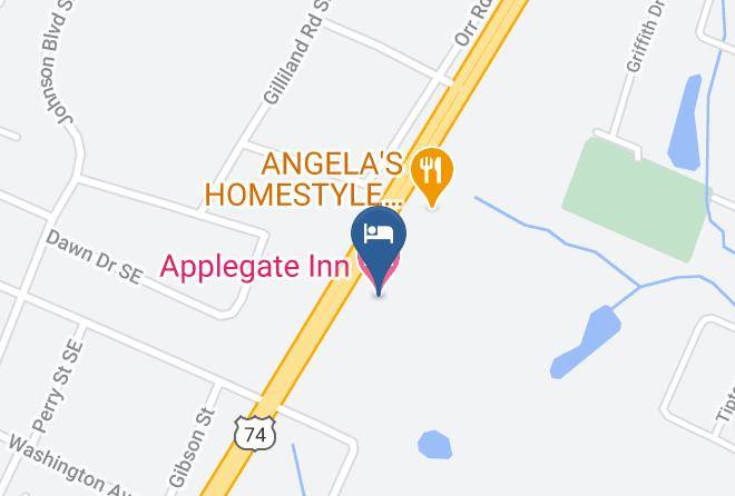 Bradley - Applegate Inn Maps