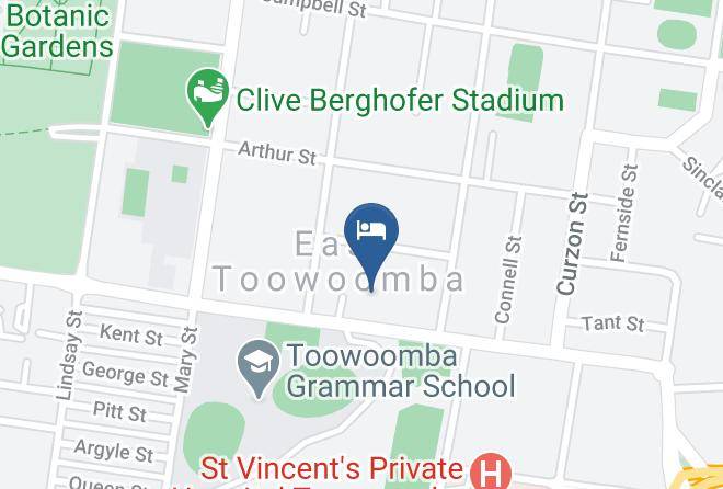 Toowoomba - Applegum Inn Maps
