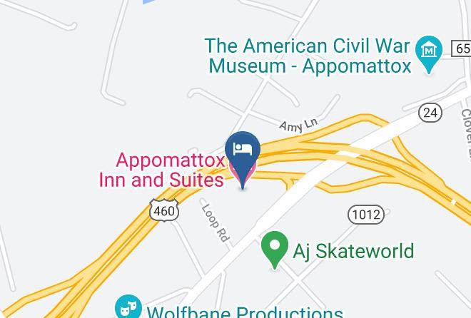 Appomattox - Appomattox Inn And Suites Maps